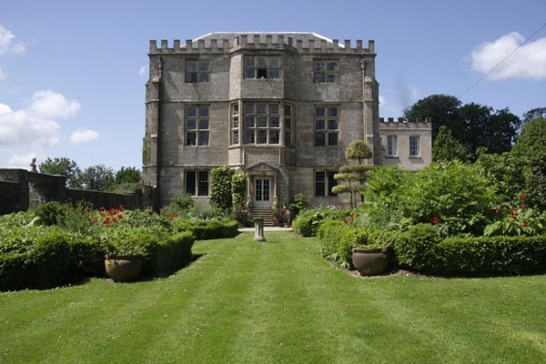 east view Newark Park